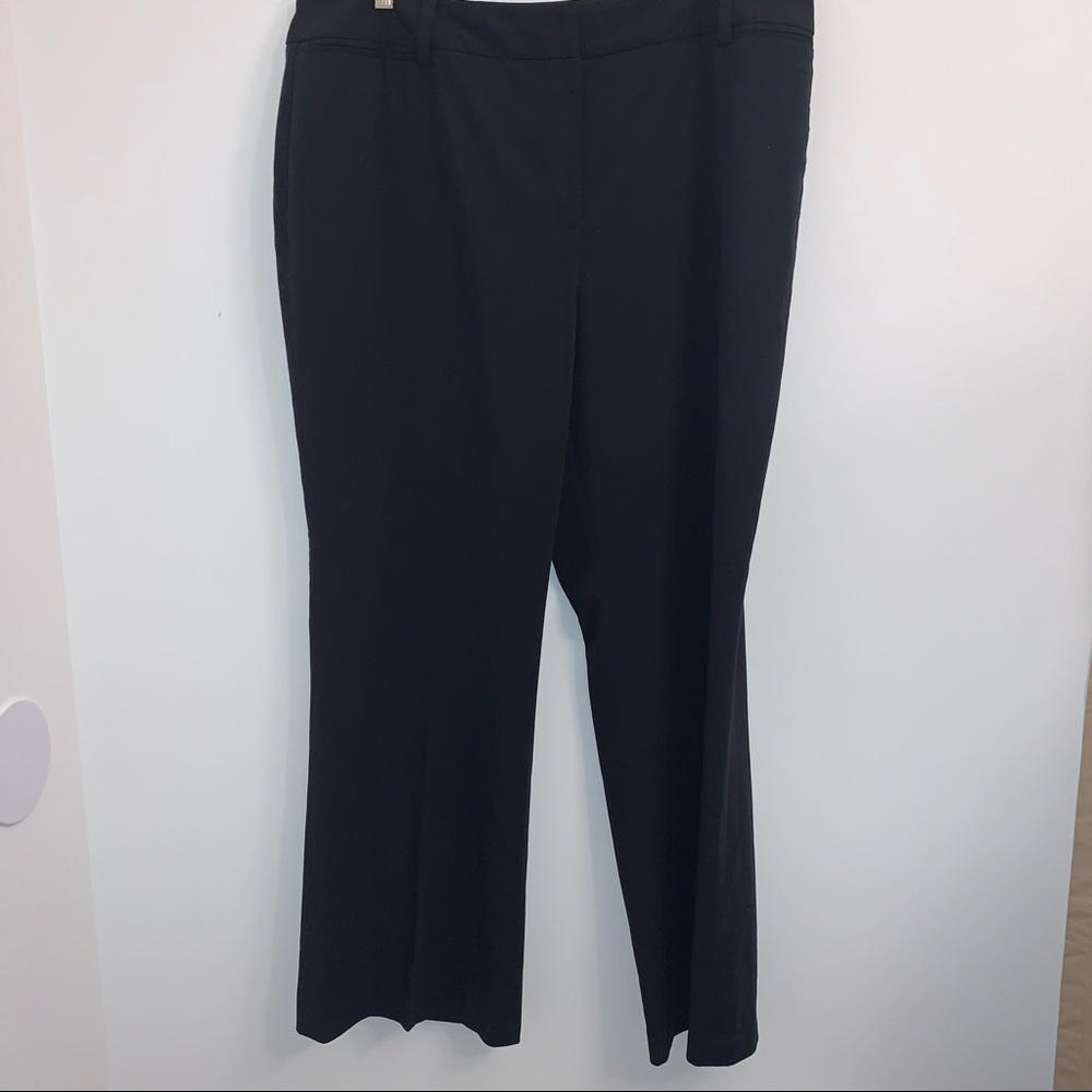 Style & Co 18W black trouser slacks pants